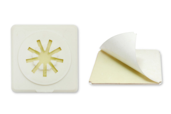 Soportes para CD, 40 x 40 mm, blanco