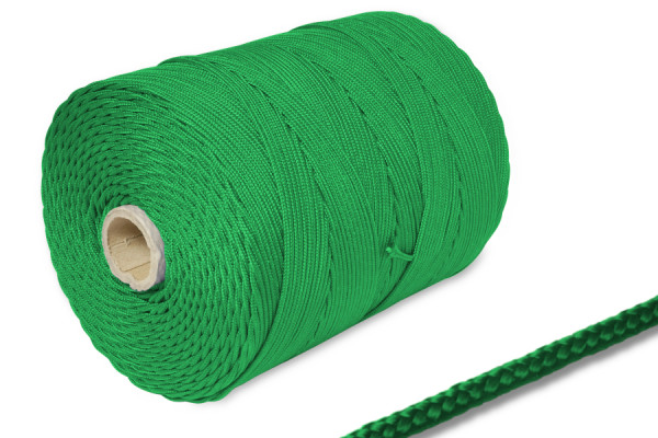 Cordón de PP, 2 mm de diámetro en bobina de 500 m, verde