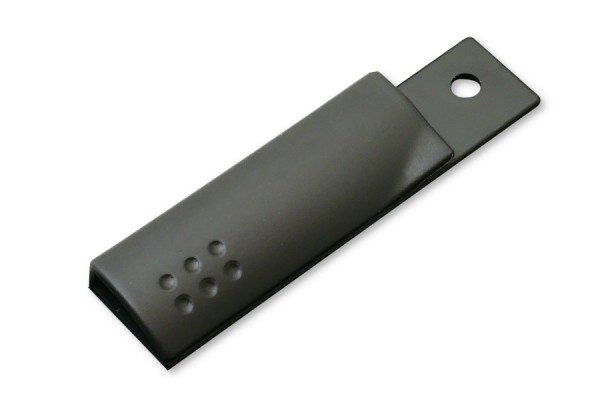 Flügelklemmprofile, 65 mm, schwarz