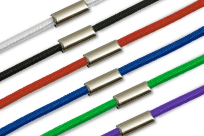 Cordones elásticos ensamblados en anillo