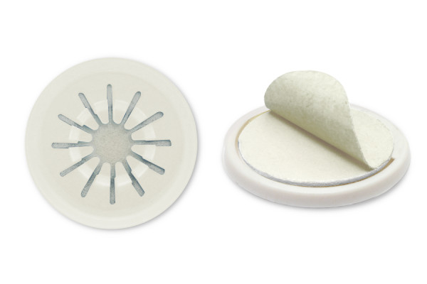 Soportes para CD, 30 mm de diámetro, blanco
