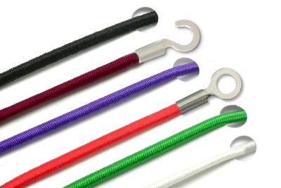 Cordones elásticos con terminales