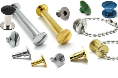 Tornillos de encuadernación de metal