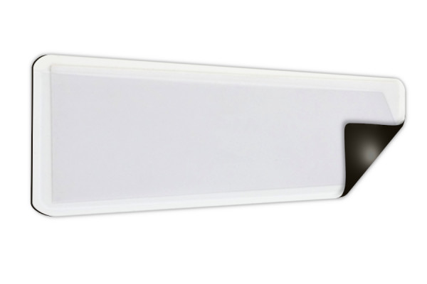 Portaetiquetas magnético, 40 x 120 mm
