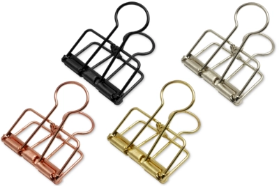Clips metálicos de diseño