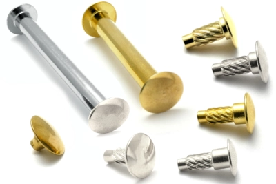 Tornillos de encuadernación con cabeza a presión