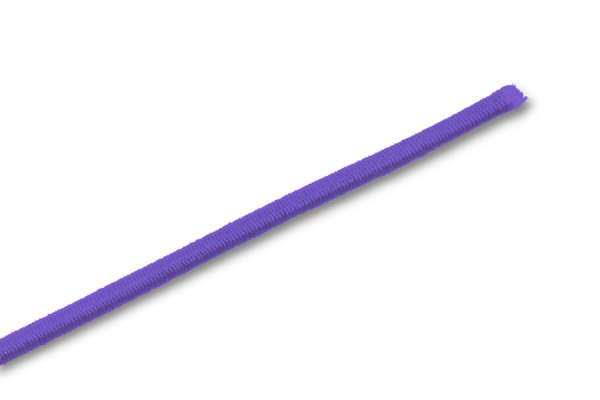 Gummischnüre als Zuschnitte, flieder