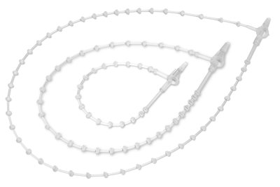Presillas dentadas de plástico
