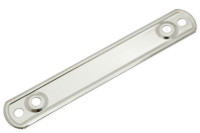 Placas de remachado<br> para resortes en espiral,<br> 115 x 19 mm, estañadas